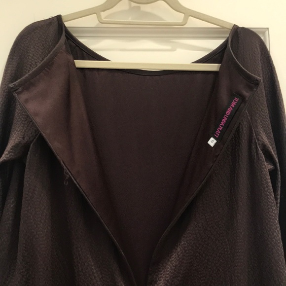 Tom and Linda Platt Silk Cocktail Dress - Picture 5 of 7